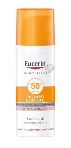 Imagen 1 de 6 de Eucerin Sun Pigment Control Fps 50+ 50ml