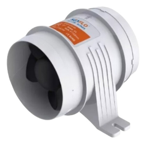 Blower De Ventilacao 235cfm 12v 4.0a Linear 4 Polegadas 12v