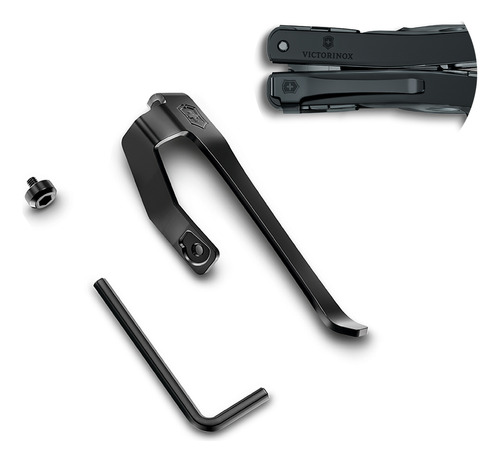 Clip De Bolso Victorinox Para Swiss Tool Spirit 3.0240.3b1 Cor Preto