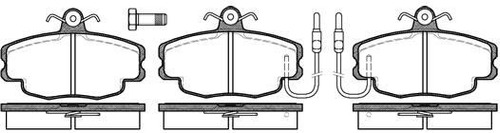 Pastillas De Freno Renault R9 81/97
