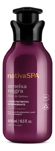 Boticário Hidratante Ameixa Negra Nativa Spa De 400ml