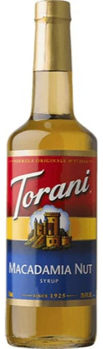 Torani Jarabe De Nuez De Macadamia 750 Ml