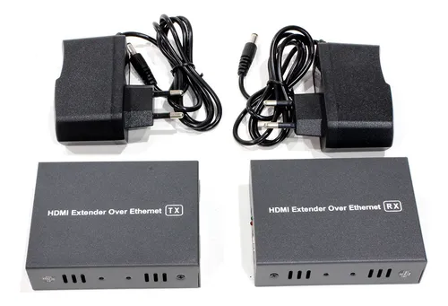 Extender Extensor Hdmi 120 Mt, Cat 5/6 Rj45 Activo, 1080