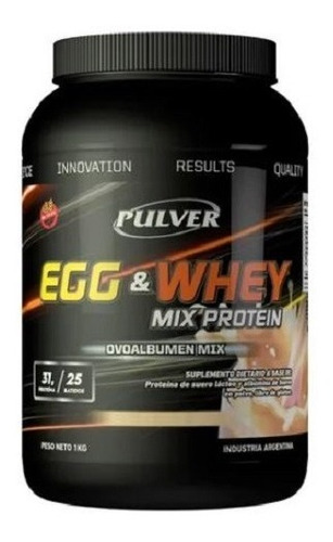 Proteina Mix 1 Kg Combinación De Egg Y Whey Pulver Sin Tacc