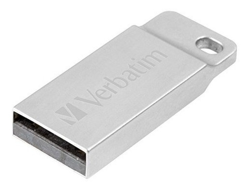 Verbatim 16gb Metal Executive Usb 2.0 Flash Drive Silver