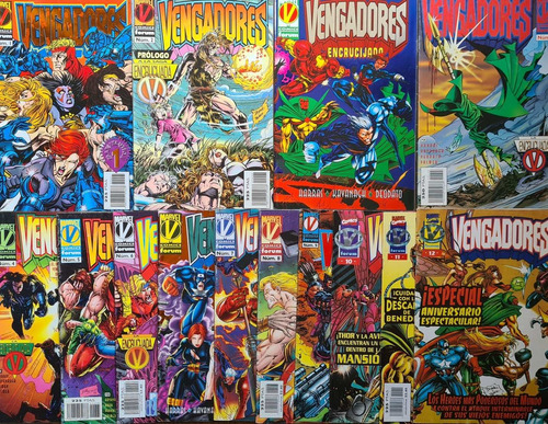 Vengadores: Comics 1995 Edicion Forum (saga Completa)