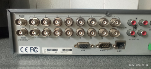 Dvr Hik Visión 16 Canales (Usado)