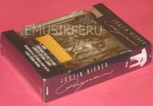 Justin Bieber Purpose Fanpack Disco + Polo Original - Emk