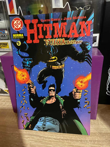 Comic Book Hitman Batman Furia En Arkham Dc Comic