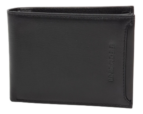 Billetera Cuero Hombre Unicross 81106 Calidad Premium. Negro