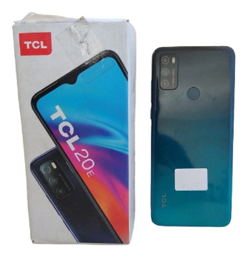 Celular Tcl 20e 128 Gb 4 Gb Ram Verde Azulado Usado (Reacondicionado)