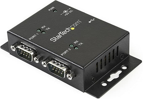 Startech Adaptador Usb A Serial - 2 Puertos - Montaje En Pa.