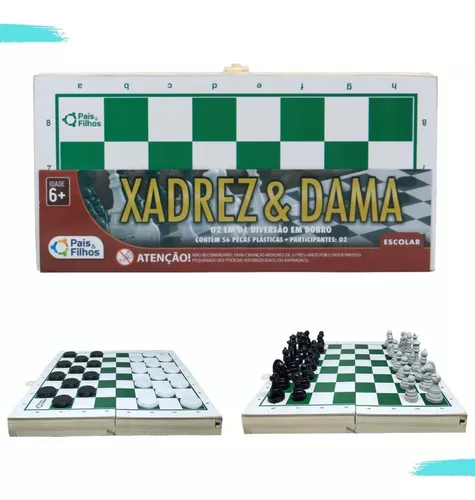 Tabuleiro De Xadrez Confeccionado em Madeira - A lojinha de xadrez