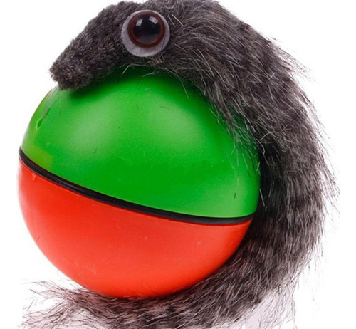 Divertido Castor Doninha Rolando Motor Bola Cachorro Gato