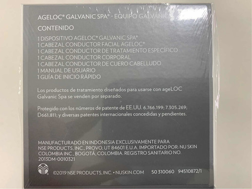 Galvanica Facial Nueva Y Sellada!!!