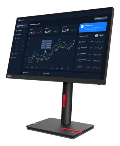 Monitor Lenovo Thinkvision 21,5  Con Resolución Full Hd