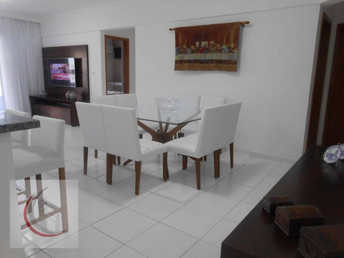Imagem 12 de 29 de Apartamento Com 3 Dormitórios À Venda, 130 M² Por R$ 750.000,00 - Aviação - Praia Grande/sp - Ap1503