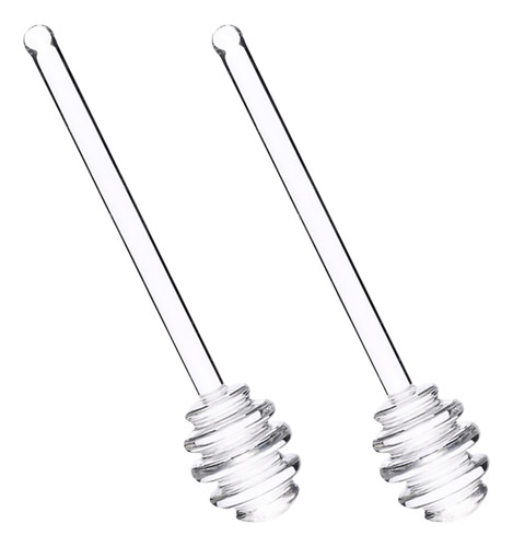 Mini Agitador De Miel Honey Pot Para Sirope De Café, 2 Unida