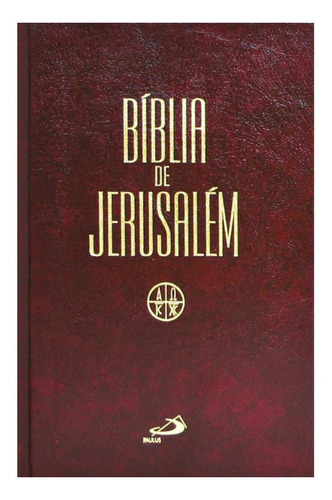 Bíblia De Jerusalém - Letra Grande Encadernada