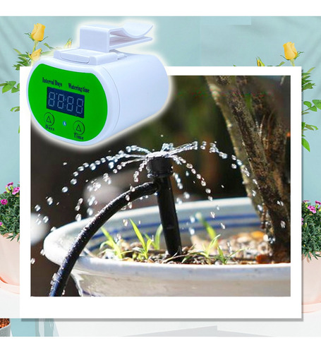 Sistema De Irrigação Automática De Jardim Timed Waterer Devi