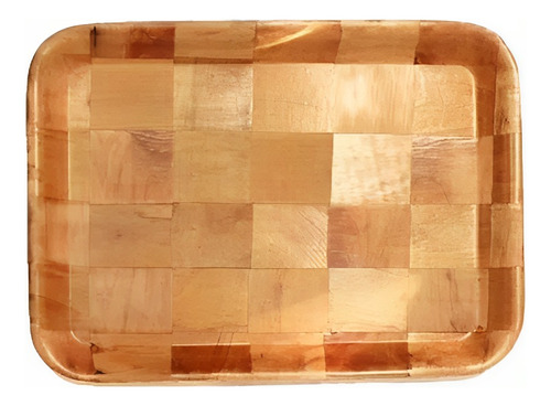 Bandeja De Madera Laminada Rectangular 30x40cm