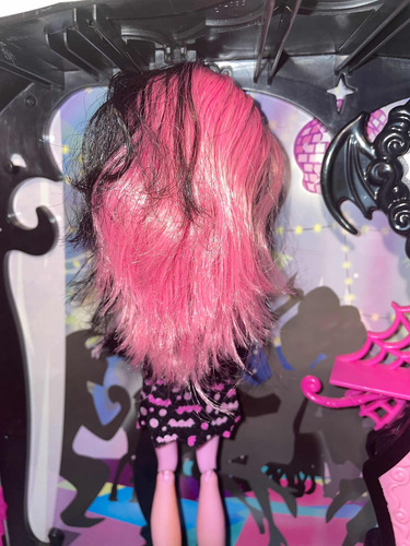 222 - Monster High Draculaura (create A Monster) Power Room (Usado)