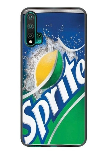 Funda Protector Para Huawei Lata Refresco Sprite Verde Azul