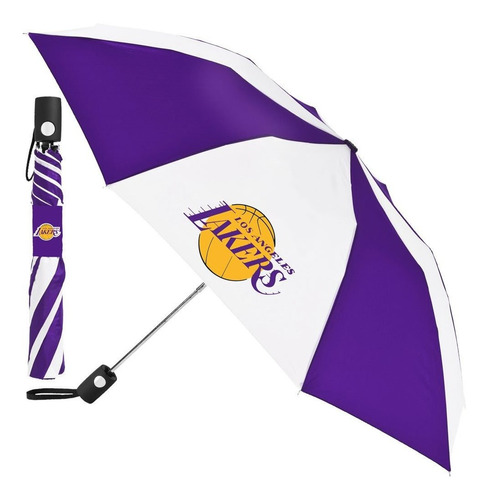 Lo Angele Lakers Personal Plegable Paraguas
