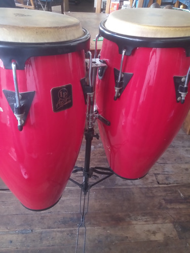 Congas Lp Aspire Con Soporte