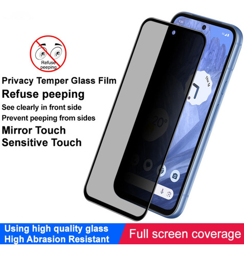 , Filme Anti-espião Em Tela Cheia Para Google Pixel 8a ,