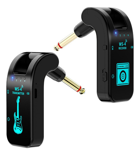 Sistema Transmisor Y Receptor Inalámbricos Guitarra 2.4ghz