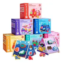 Comprar Juego De Encastre Triángulo Frutas   Montesori Cimarron-uy