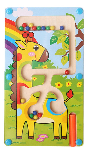 Bolígrafo De Madera Pleasure Bead Pen Maze Children's Hand E