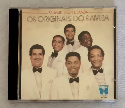 Lp Vinil - Os Originais Do Samba - Sangue Suor e Samba