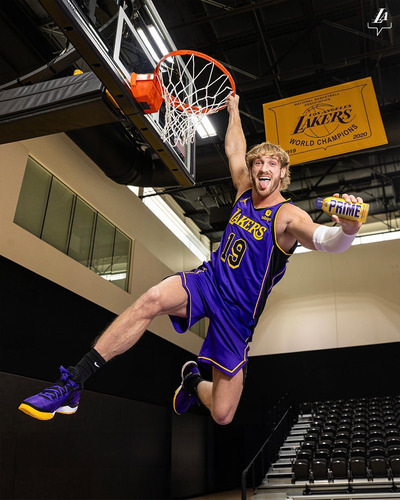 Prime Bebida Hidratante De Los Lakers Sabor Lemonade