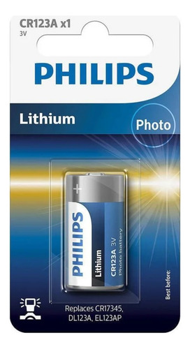 Pilha 123 Bateria De Lítio 123 Cilindrica Pilha Dl123 3volts