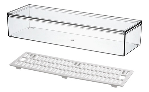 Organizador Para Refrigerador, Bandeja Pequeña Y De Drenaje