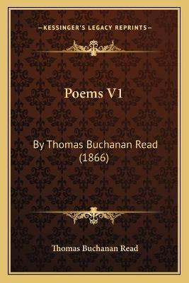 Libro Poems V1 : By Thomas Buchanan Read (1866) - Thomas ...