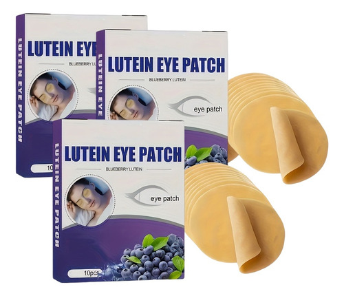 3×echo Parche Para Ojos Ojeras Yarrugas Luteína
