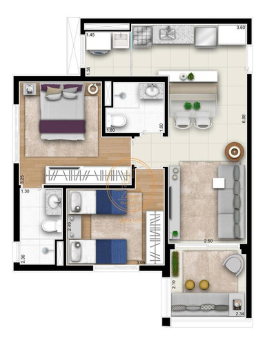 Apartamento Com 2 Dormitório(s) Localizado(a) No Bairro Vila Leopoldina Em São Paulo / São Paulo - 3027:906245