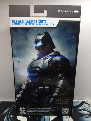Batman Armor Suit Platinum Dc Multiverse Mcfarlane Toys (Usado)