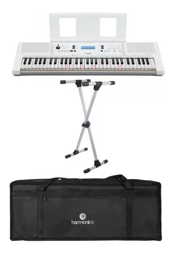 Teclado Yamaha Ez300 Branco 61 Teclas Iluminadas Nf