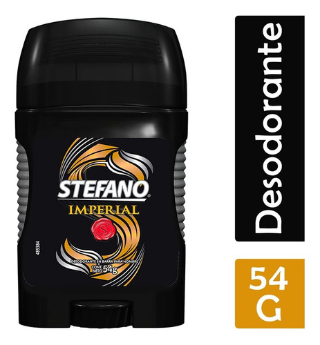 Desodorante Stefano Imperial En Barra Para Hombre 54 G Fragancia Aloe vera