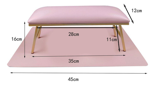 Juego De Almohadillas Para Manos Y Manteles Para Uñas,