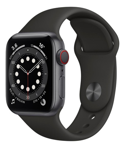 Apple Watch  Series 6 (gps+cellular)  Gris Espacial 40 Mm 