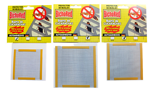 Protector Rejilla Autoadhesivo Mosquitero Bichored 20 X 20
