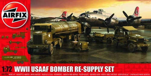 Airfix Wwii Usaaf Bomber Re-supply  1/72 6304 Rdelhobby Mza