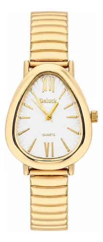 Relógio De Pulso Feminino Premium Aço Bracelete Tulipa Moda (Dourado / Prata / Rosê)