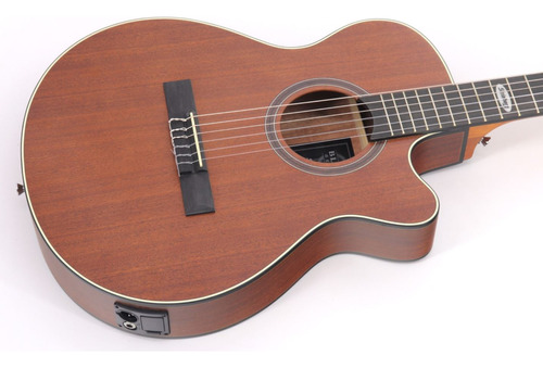 Violão Strinberg Sl200c Nylon Super Flat Mahogany - Regulado