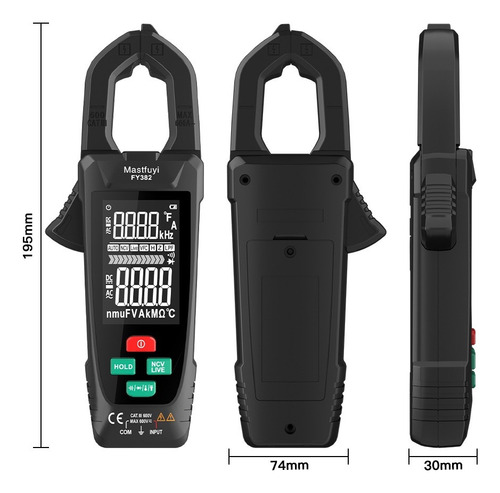 .. Pinza Medidor De Temperatura Inteligente Pinza